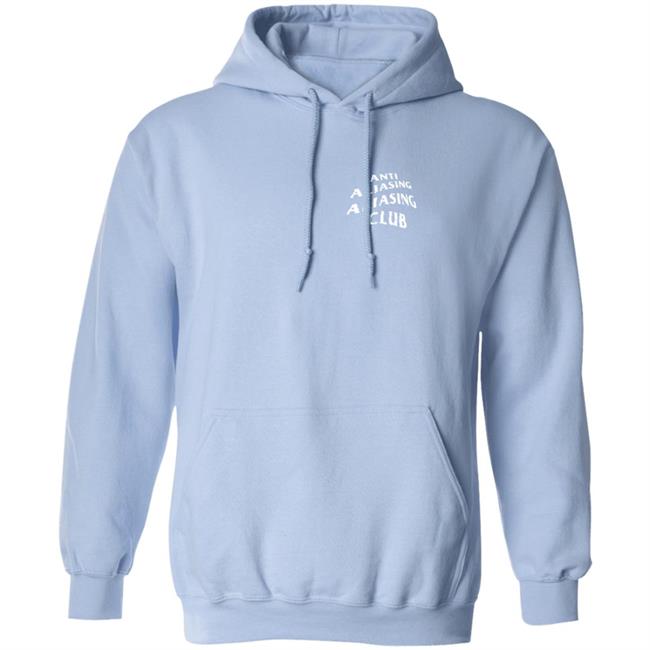 Glassem Broidery Merch Anti Aliasing Aliasing Club Hoodie