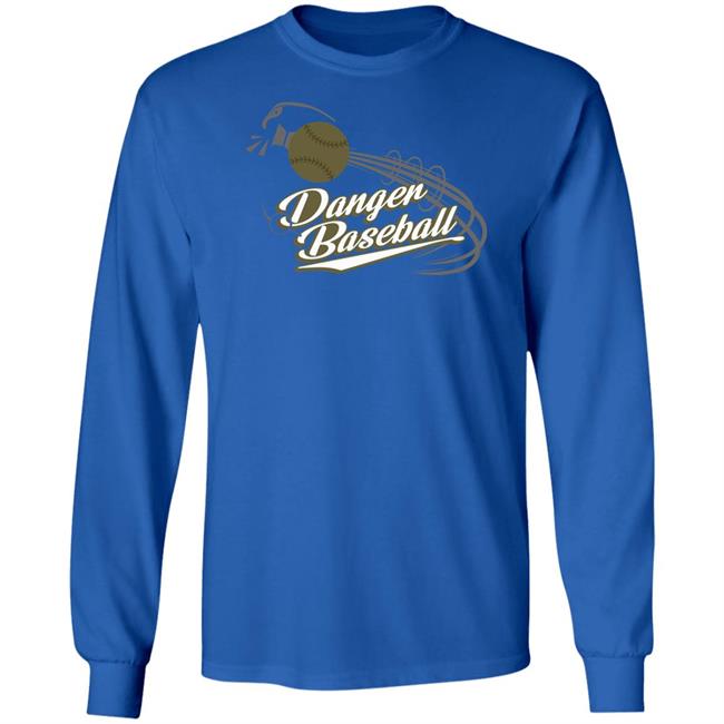 Funker530 Merch Danger Baseball T Shirt Funker530 Merch Danger Baseball T Shirt