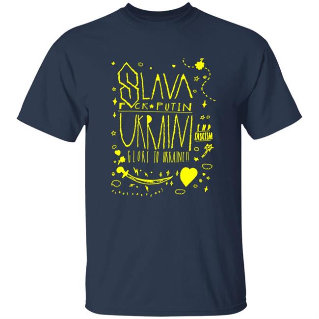 Bonfire Shop Slava Fuck Putin Ukraini Glory To Ukraine Shirt Bonfire Shop Slava Fuck Putin Ukraini Glory To Ukraine Shirt