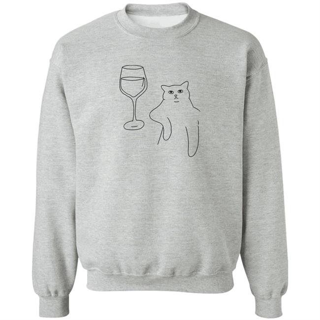 Wine Cat T Shirt Poorly Drawn Cats Wine Cat T Shirt Poorly Drawn Cats