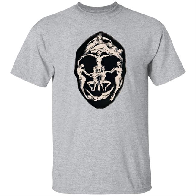Girl Plastic Art Store Merch Dali Recreation Men's Heavyweight Tee Shirt
