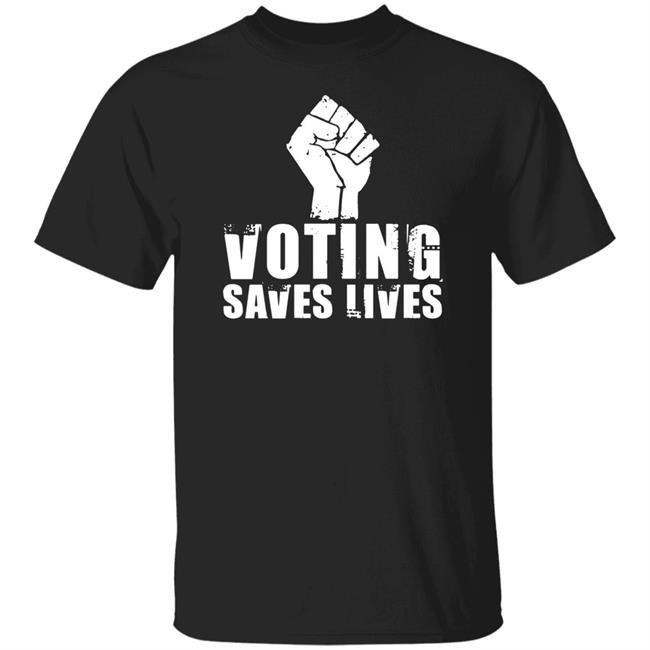 Rainy Studios Voting Saves Lives - V1 Shirt Sam Aburime