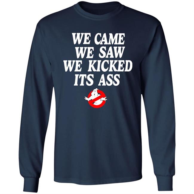 Chelsea Green Ghostbusters We Came We Saw We Kicked Its Ass T Shirt Homage Merch Chelsea Green Ghostbusters We Came We Saw We Kicked Its Ass T Shirt Homage Merch
