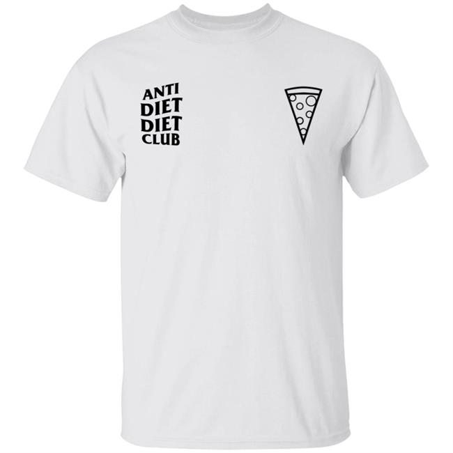Anti Diet Diet Club Merch Pizza Papi Tee Shirt