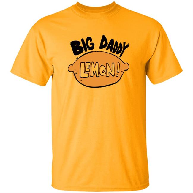 Big Daddy Lemon Captain Square T Shirt