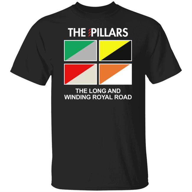 Post Wrestling Merch The Pillars The Long And Winding Royal Road Shirt