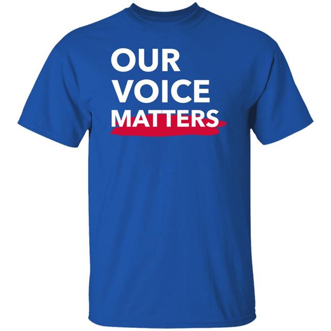 Governor Andrew Cuomo Our Voice Matters Shirt Abc7ny