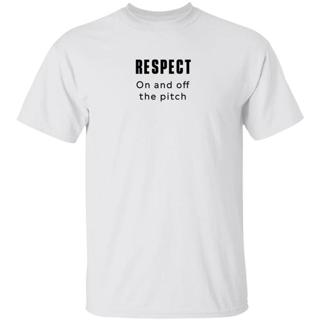 Respect On And Off The Pitch T Shirt Patrick Timmons