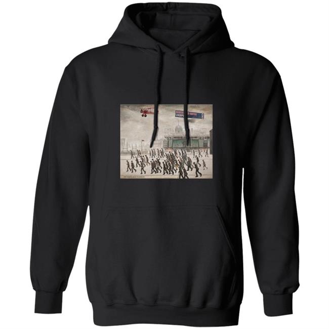 Proper Tees Merch Store On The Front Foot Hoodie Sweatshirt