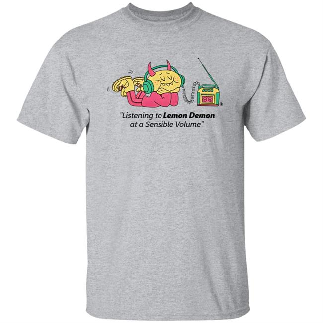 Topatoco Listening To Lemon Demon T Shirt