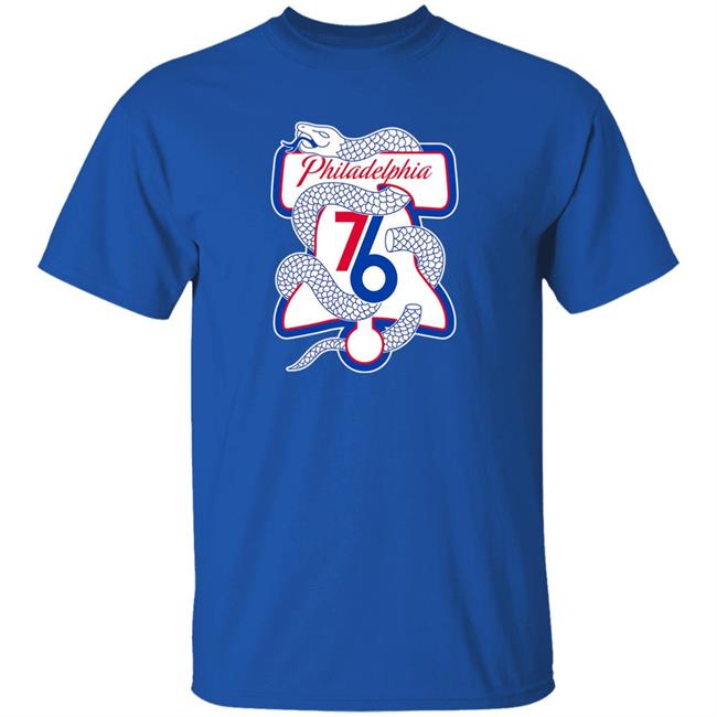 Philadelphia 76Ers Toss Bus Tour T Shirt