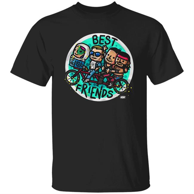 Pro Wrestling Tees Merch Kris Statlander Orange Cassidy Best Friends T Shirt Trentylocks