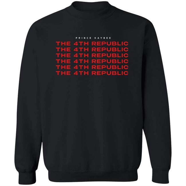 The 4Th Republic Prince Kaybee T Shirt The 4Th Republic Prince Kaybee T Shirt