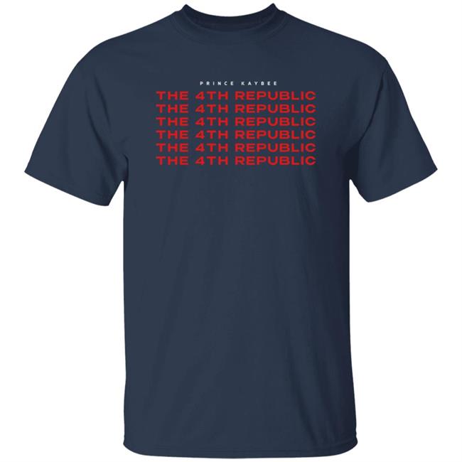 The 4Th Republic Prince Kaybee T Shirt The 4Th Republic Prince Kaybee T Shirt