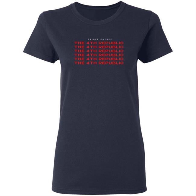 The 4Th Republic Prince Kaybee T Shirt The 4Th Republic Prince Kaybee T Shirt