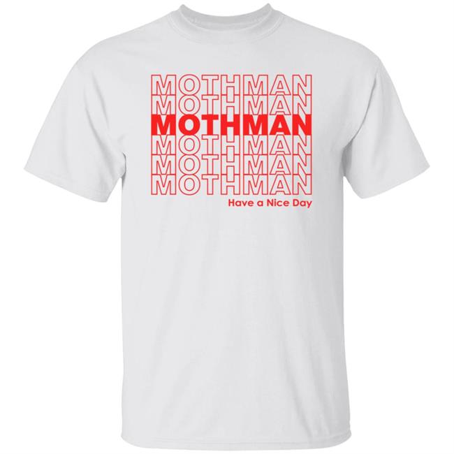 Sharing Machine Mothman Thank You T Shirt Drewtoothpaste