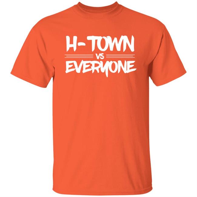 Apollohou Store Merch H-Town Vs Everyone Tee Shirt Lance Mccullers Jr