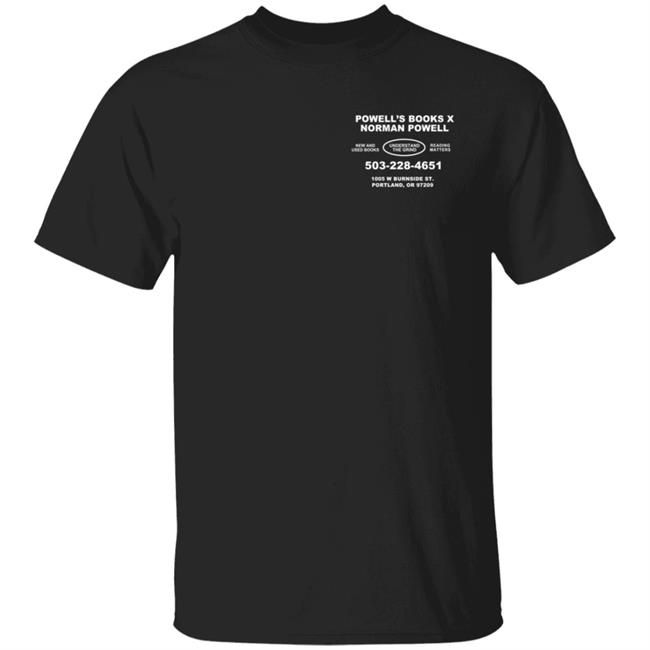 Powell S Book Store X Norm Powell Collab Shirt