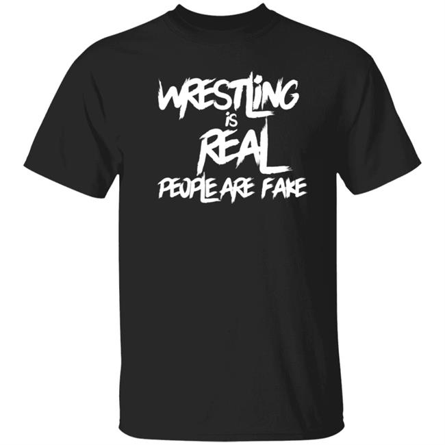 Wrestling Is Real People Are Fake T Shirt Liv Morgan