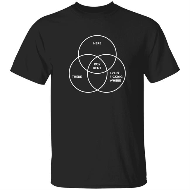Kirk Henderson Here There Roy Kent Every Fucking Where Shirt