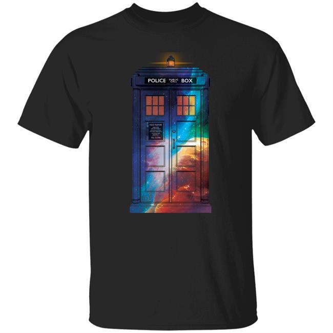 Qwertee Store Relative Dimension Police Public Call Box Shirt Danielmorris1993