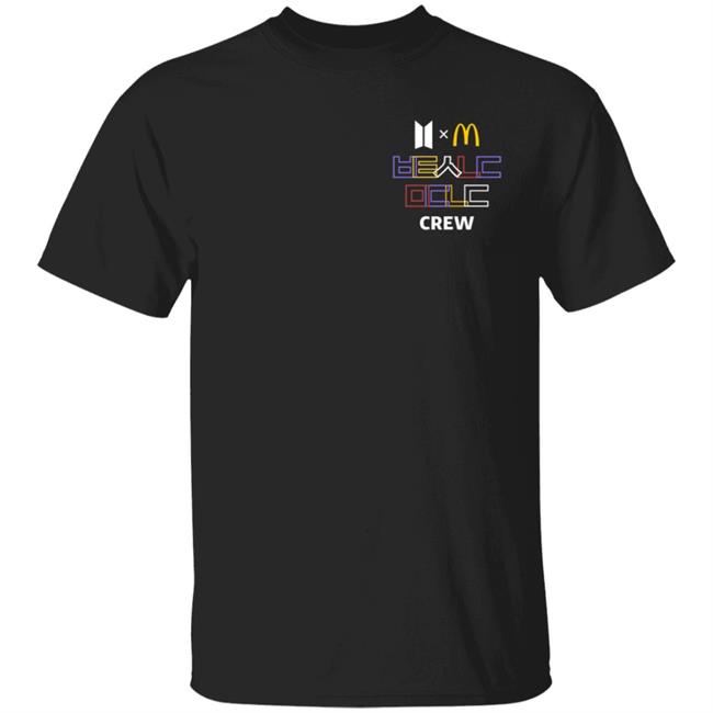 Bts And Mcdonald Crew T Shirt