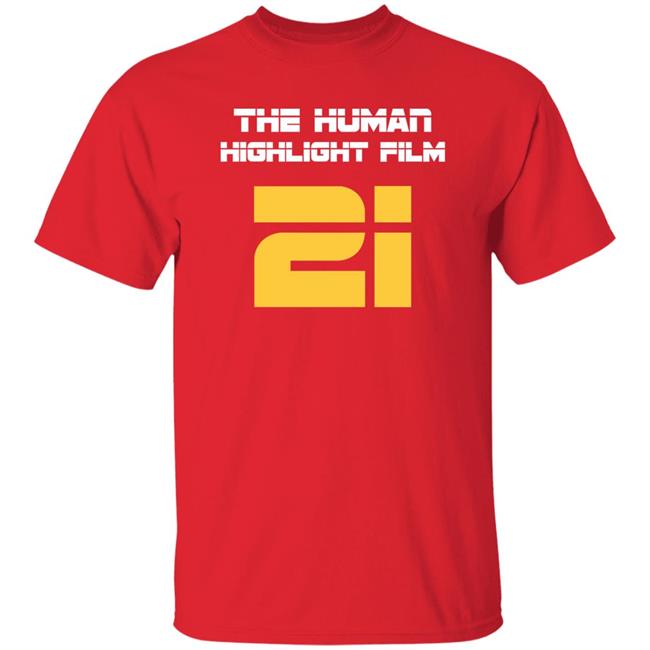 Super 70s Sports Store Merch The Human Highlight Film 21 Tee