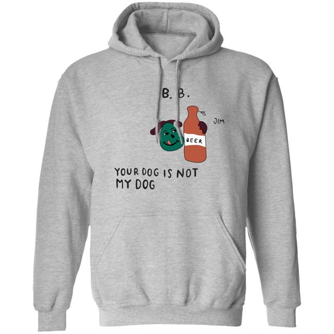 Bode New York Merch Your Dog Is Not My Dog Crewneck Sweatshirt