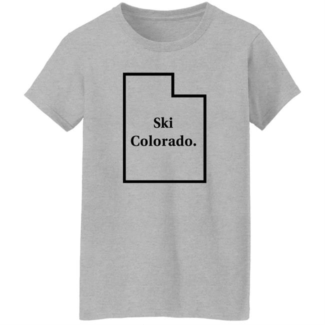 Wasatch Snow Forecast Ski Colorado 2.0 Shirt Bonfire Shop