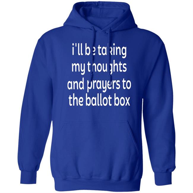 Emily Winston Colin Kaepernick I'll Be Taking My Thoughts And Prayers To The Ballot Box Shirt