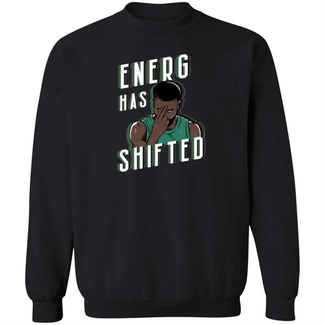 Barstool Sports Merchandise Boston Basketball Energy Has Shifted Tee Shirt