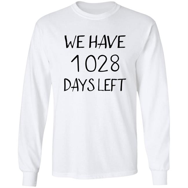 Barstool Sports Barstool Sports We Have 1028 Days Left Shirt Roland Garros