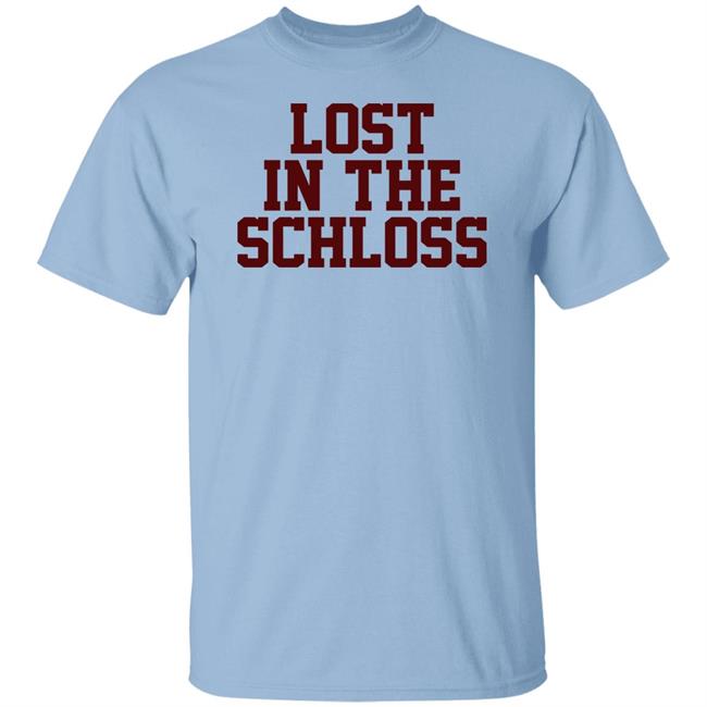 Barstool Sports Barstool U Merchandise Lost In The Schloss Tee Shirt