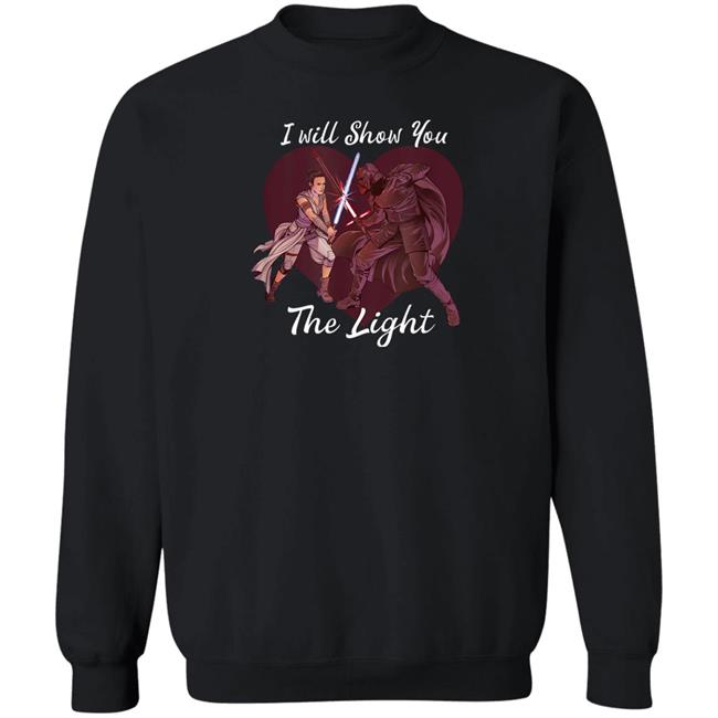 Star Wars Kylo Ren & Rey I Will Show You The Light Shirt