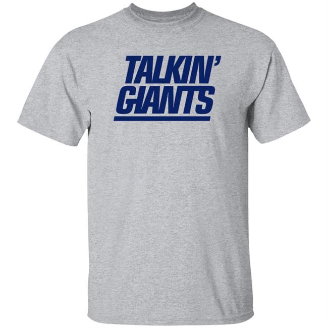 Jomboymedia Talkin' Giants T Shirt Daniel Jones