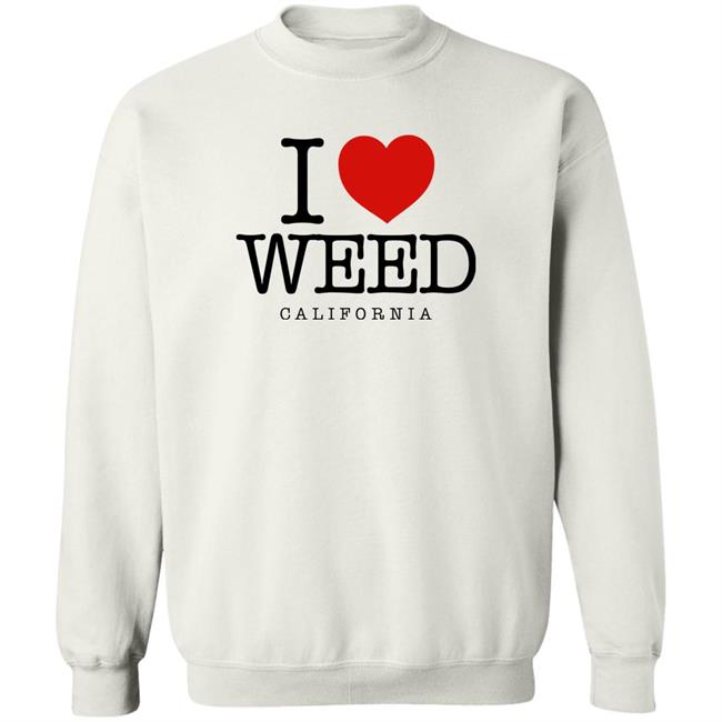 Svdden Death I Heart Weed California I Love Weed California Shirt