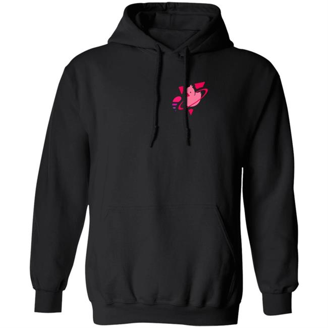 Planet Duck Merch Original Neon Black Hoodie