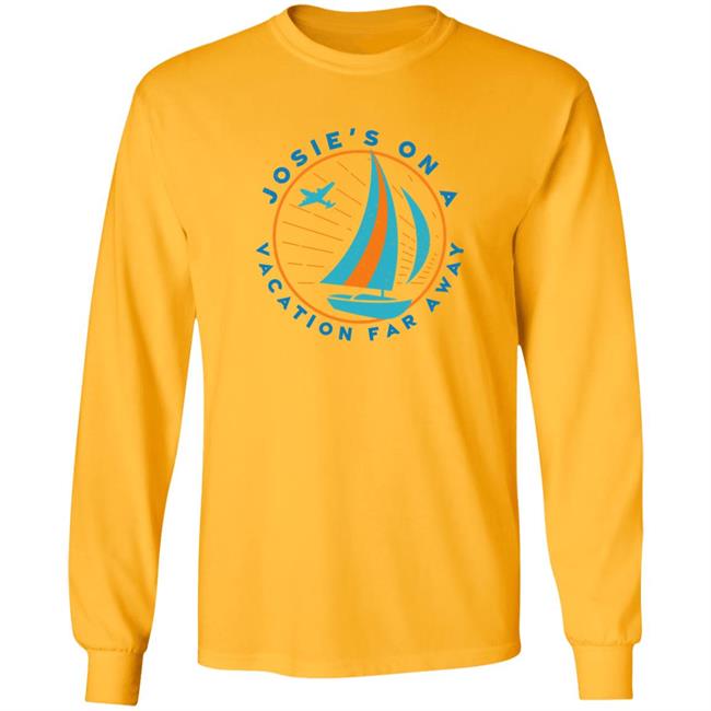 Super 70S Sports Store Kellie Noszka Josie's On A Vacation Far Away Shirt