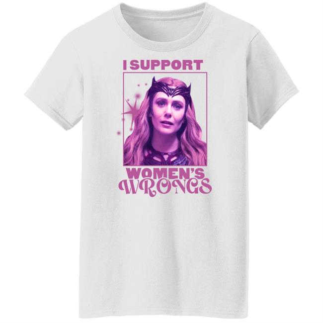 Scarlet Witch I Support Women's Wrongs Shirt
