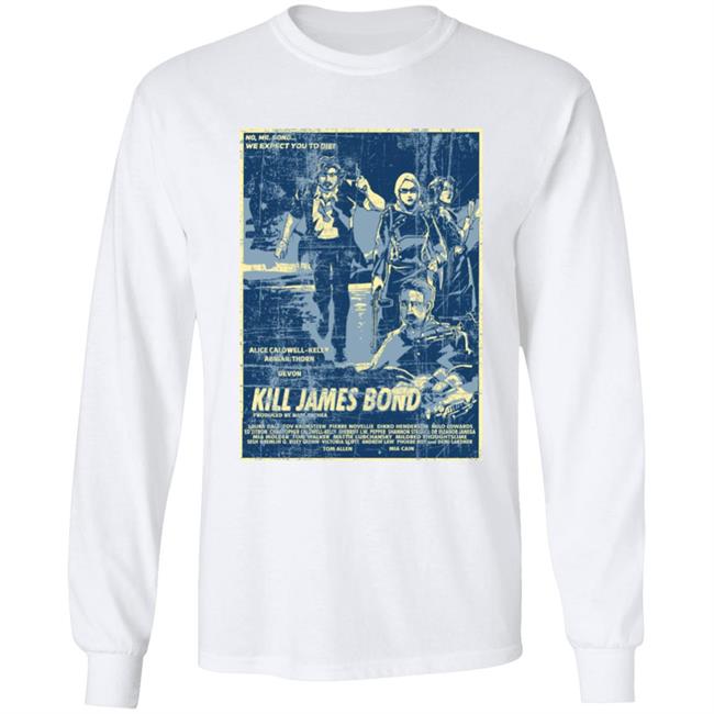 Kill James Bond Merch Store KJB Movie Shirt