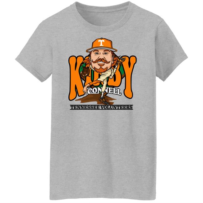 Utvol Shop Kirby Connell Caricature Tennessee Volunteers Shirt