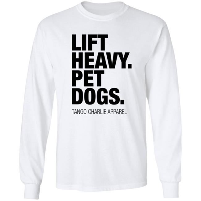 Laken Tomlinson Lift Heavy Pet Dogs Tango Charlie Apparel Shirt Connor Hughes