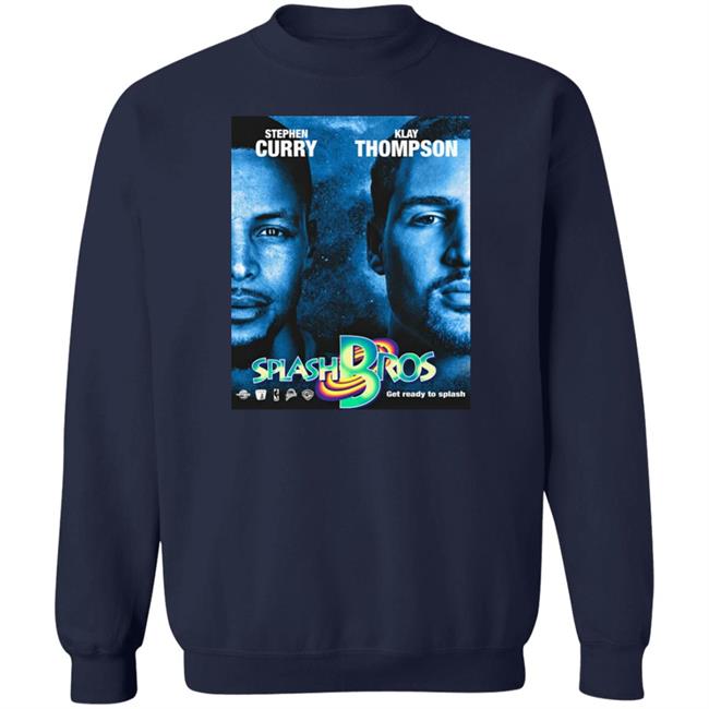 Stephen Curry And Klay Thompson Splash Bros Get Ready To Splash T Shirt Splash Jam Chris Montano