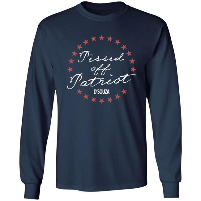 Dinesh D'souza Merch Store Pissed Off Patriot Shirt
