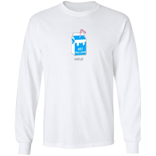 Hot Mulligan Merch Milk Carton Tee Shirt
