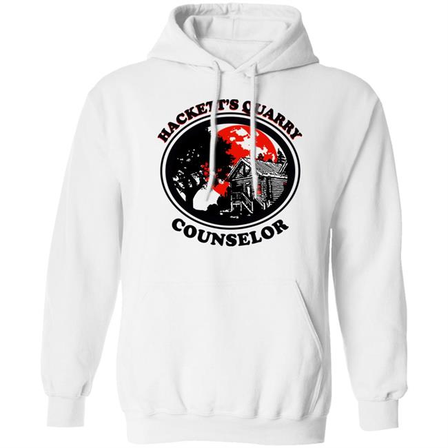 Hackett's Quarry Counselor Shirt Zach Tinker