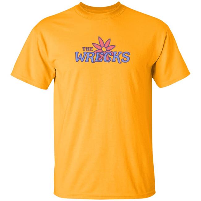 The Wrecks Merch Floral Tee Shirt