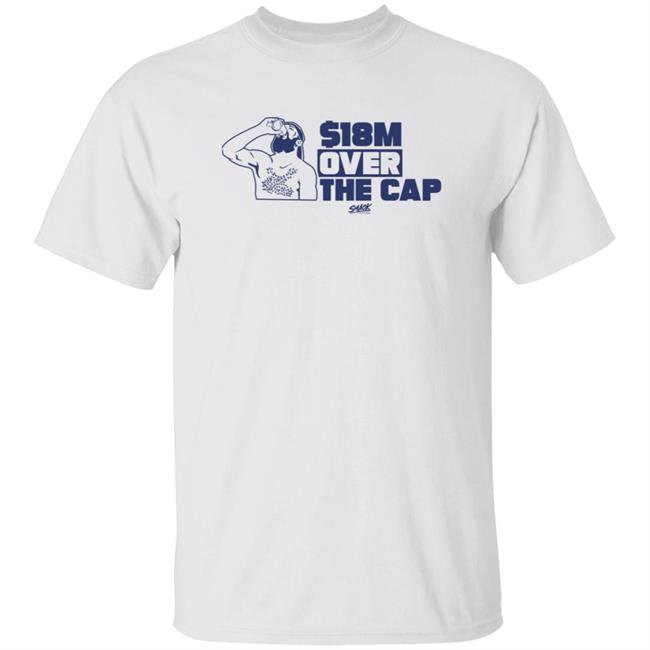 $18M ($18 Million) Over The Cap Hockey Shirt For Tampa Bay Fans Kucherov