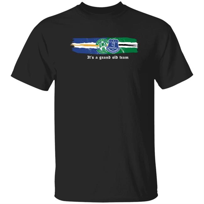It's A Grand Old Team Shirt Hibernian Edinburgh Everton Logo Shirt Toffhibee Mary