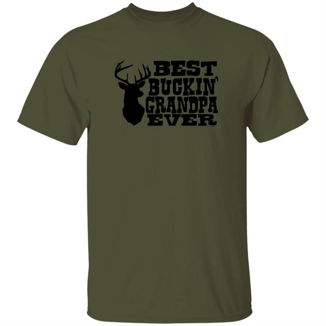Best Buckin Grandpa Ever T Shirt Thiswear